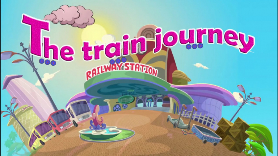 کارتون شاد جوجه کوچولوها و روباه بدجنس - قسمت 65 -  قطار سفری